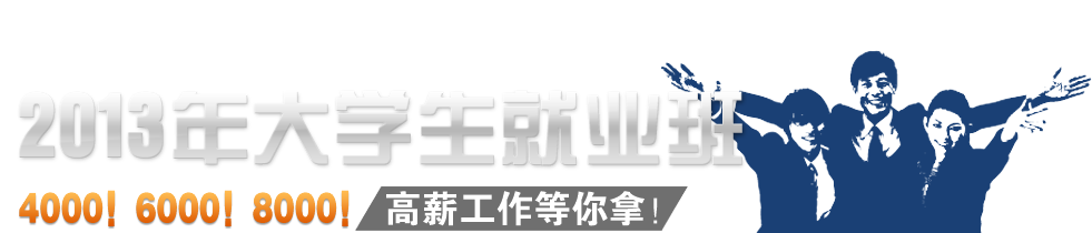 2013年大学生就业班
